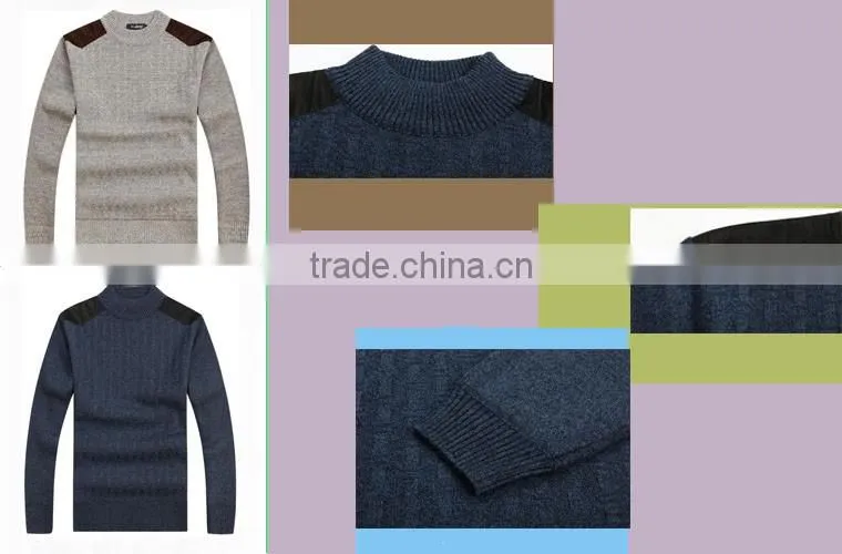 custom new fashion o-neck man sweater