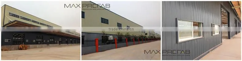 Facotry two story steel structure warehouse for sale
