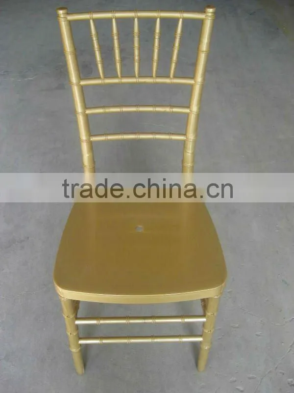 High quality crystal monobloc clear resin chiavari chair