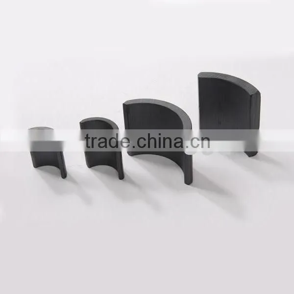 Unmagnetized arc magnet for motor