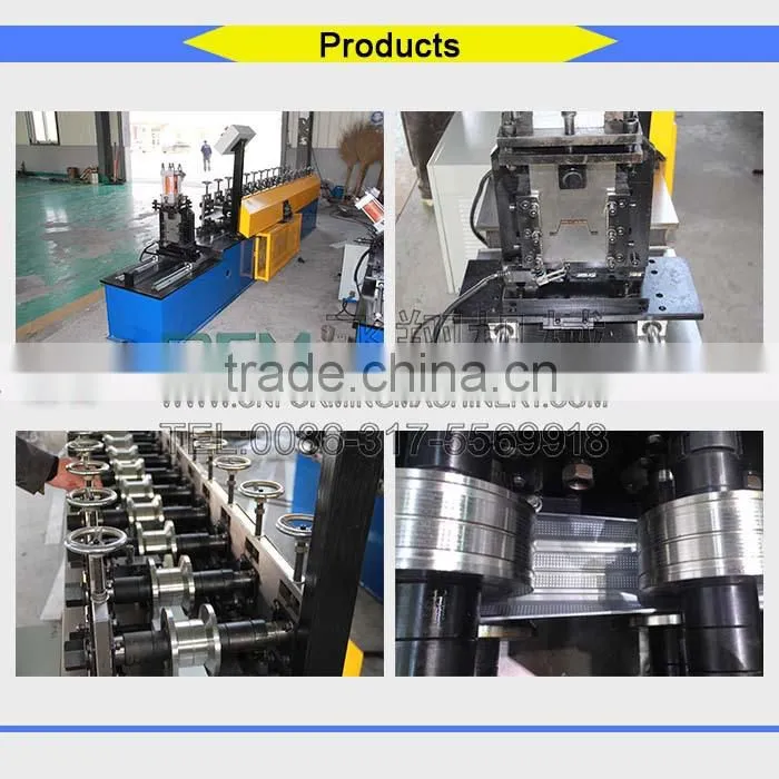 Cold formed steel channel forming machine on alibaba