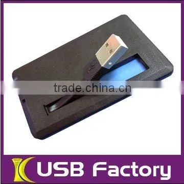 Credit card usb flash drive 2gb factory direct selling wholesale factory