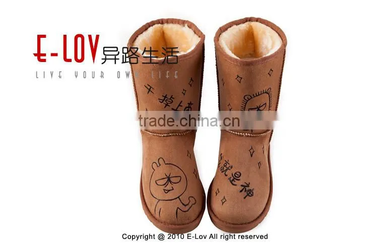 2015 hot sales high quality and cheap shoes womens shoes fur winter