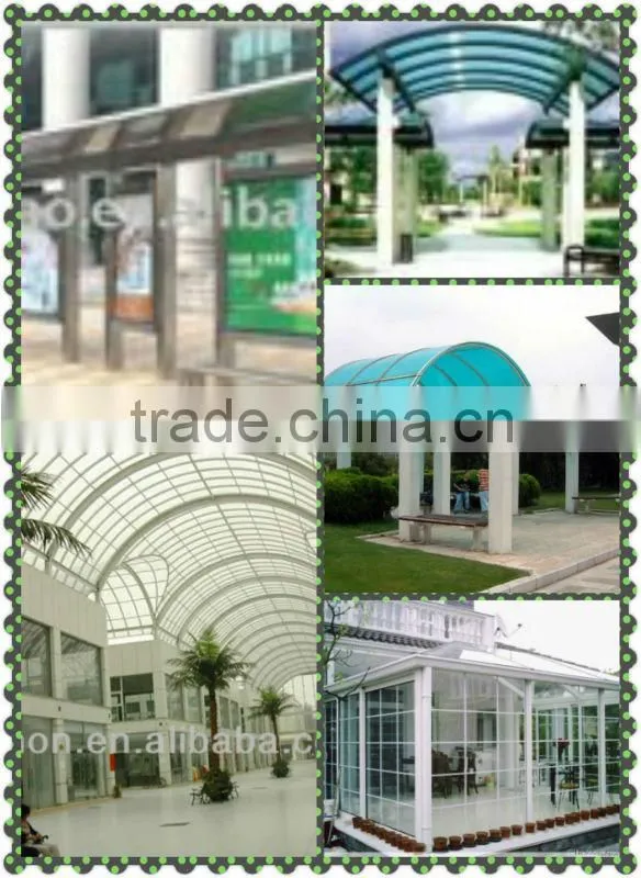 100% virgin bayer materials polycarbonate solid sheet with favourable price