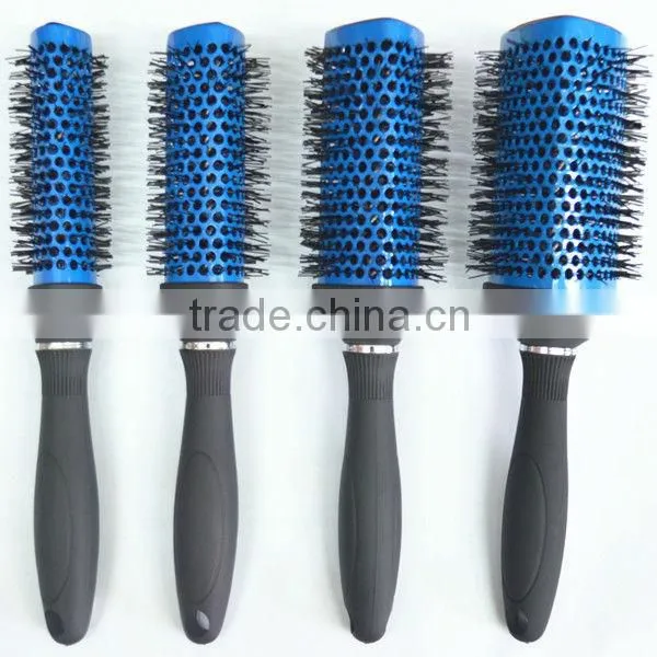 salon hair brush triangle hair brush set