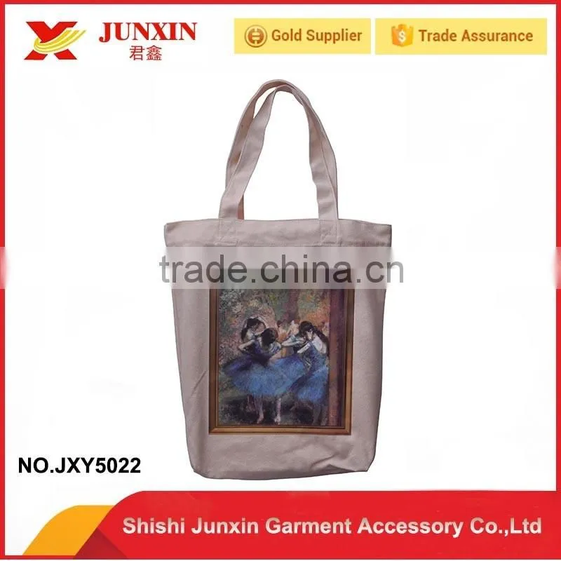 Wholesale Cotton cloth hand bag 2016