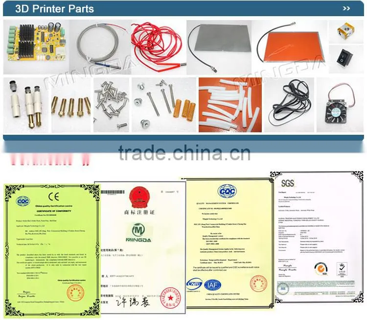 Mingda high precision 3d laser printer for sale / 3d printer laser