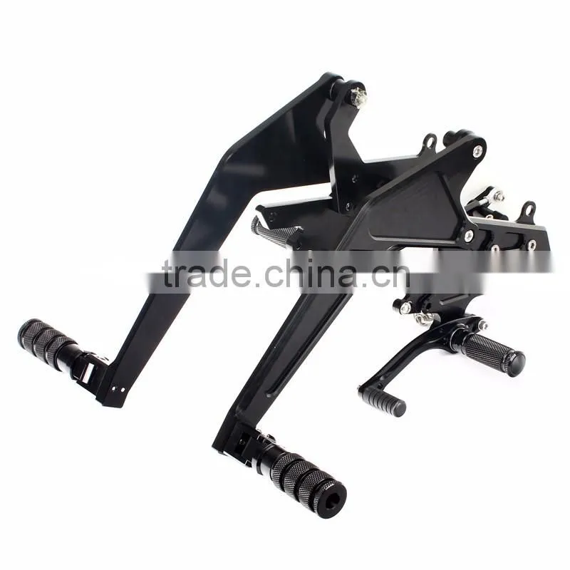 Motorcycle lightweight Rear sets and Footrest For KAWASAKI Ninja 650 ER6N ER-6N
