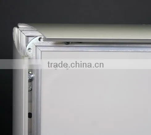 Customized 25mm aluminum photo frame, hanging poster frame, snap frame