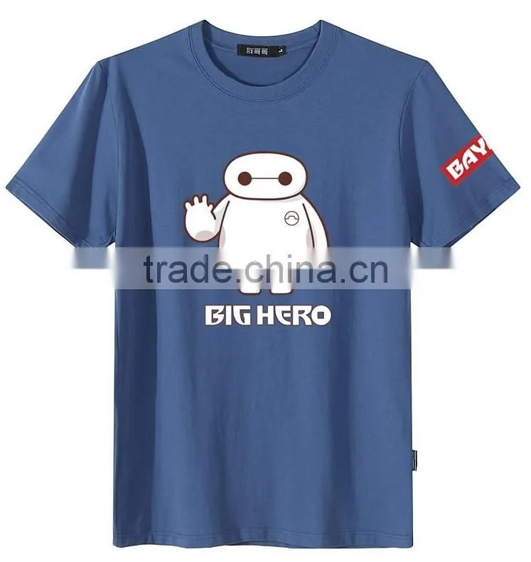 Cartoon warm male T-shirt