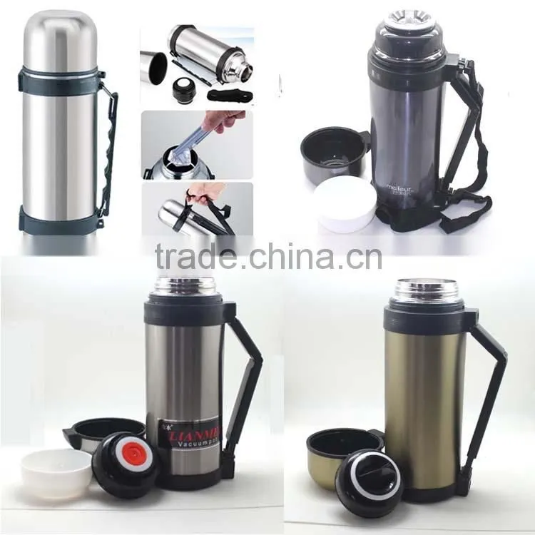 Eco-friendly FDA LFGB certified stainless steel vacuum bottle, thermos bottle, thermos water bottle