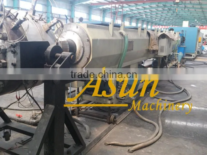 Jiaozhou pe pipe extrusion line /pe pipe extruder machine