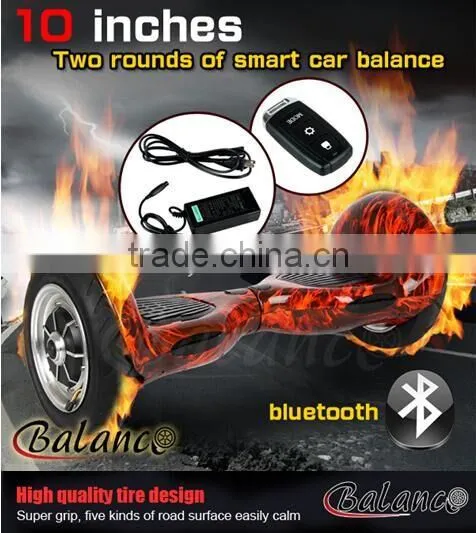 Rock Electric Hoverboard Plus Size Self Balancing Scooter 10 Inch 2 wheels smart electric skateboard