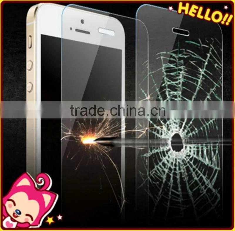 Hot selling Temper glass screen protect for iphone5 screen protector