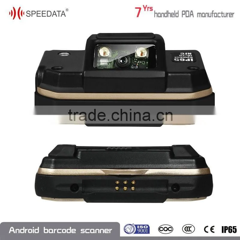 Wireless handheld 2D barcode scanner Android online PDA with Magnetic Absorption Charging