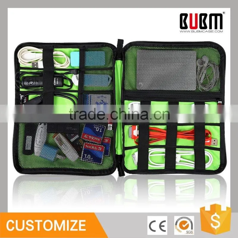 BUBM Digital Travel Carrying Case Electronics Organizer Travel Bags For Electronic Gadgets Device