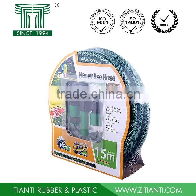 3 layer PVC garden hose, garden water hose