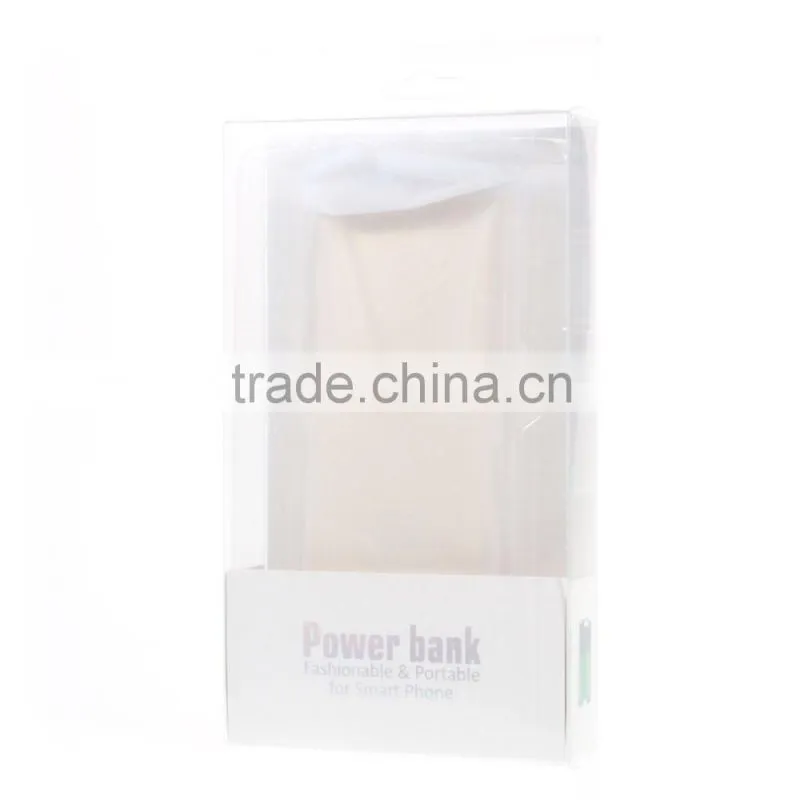 8000mAh Metal Power Bank Charger Dual USB Output Shake Control for iPhone/for Samsung/for Sony/for HTC/ for Xiaomi