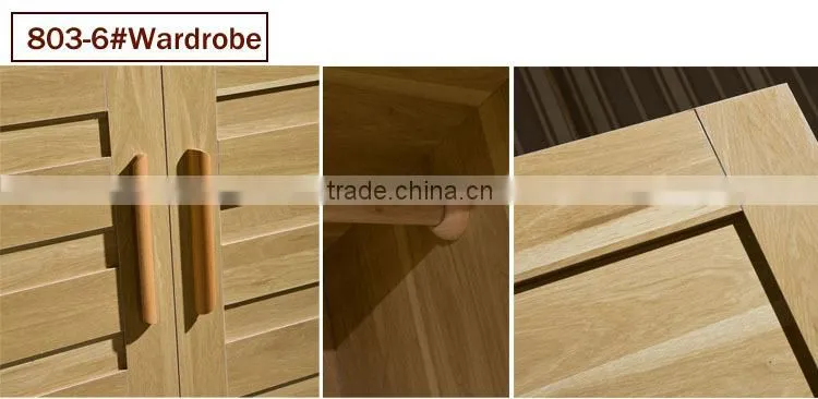 Simple Design Wooden Wardrobe