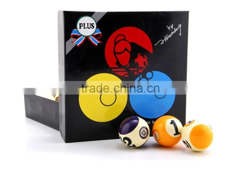 High quality 57.2mm resin billiard ball big unmber