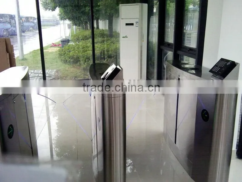 top-grade hot selling stainless steel ourdoor automatic access control turnstile/fingerprint turnstile