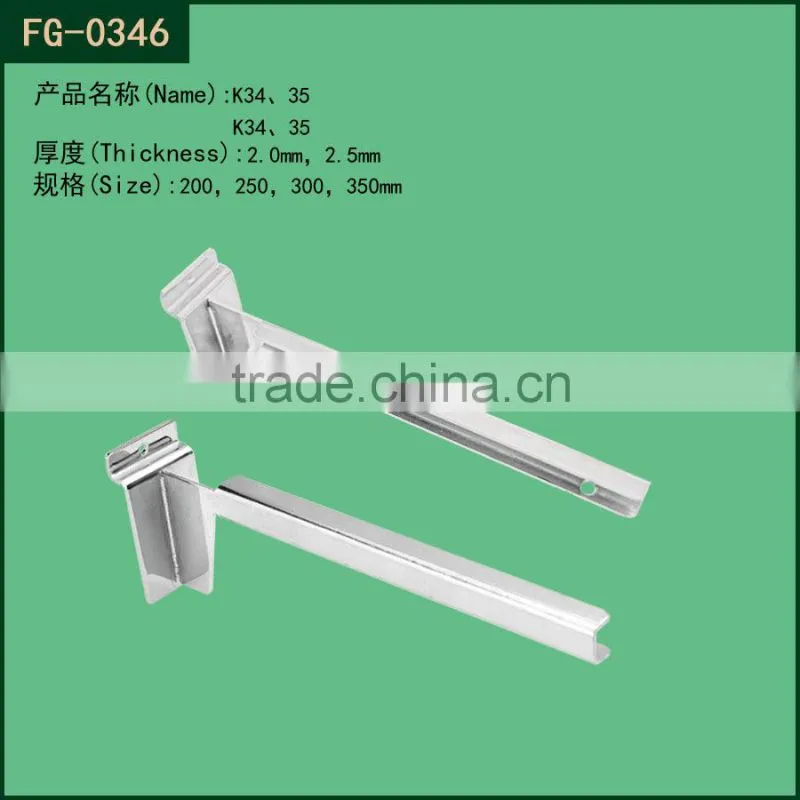 Heavy duty wall shelf brackets