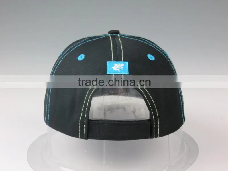 Round flat brim snapback hats for children