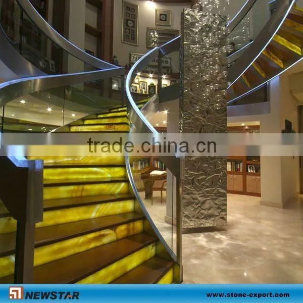Onyx Laminated Glass, Backlit Onyx 15 Colors