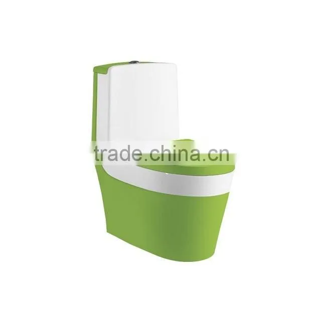 New Design Bathroom Washdown one piece latrine Color toilet DA8822