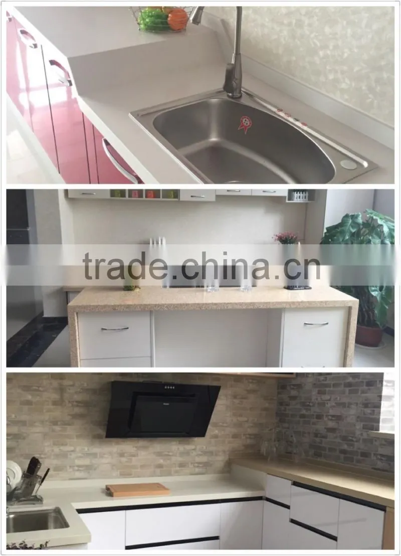 2016 Artificial Sparkle white quartz stone manufacturer