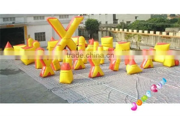 Wedge shape paintball bunkers for sale
