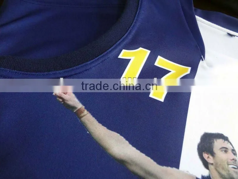 Long sleeved/sleeveless sublimation AFL memorabilia jumper