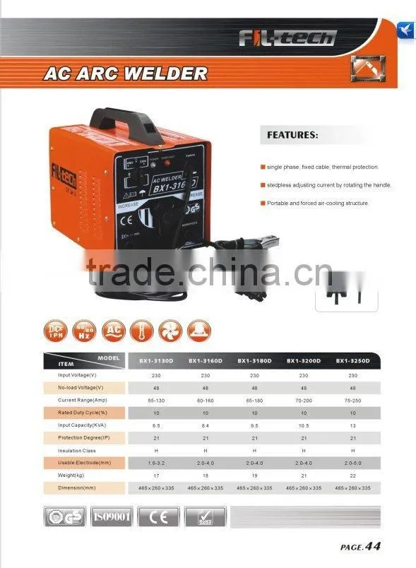 Arc Welding Machine BX1-3130D/3160D/3180D/3200D/3250D