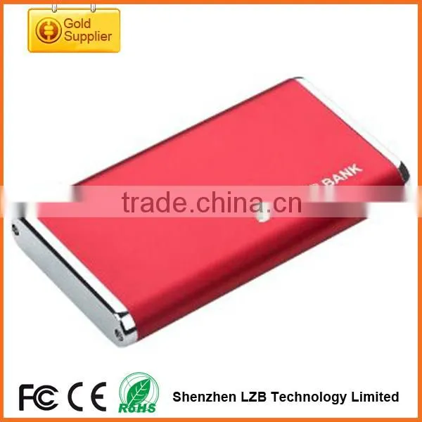travel portable ultra slim USB mobile charger power bank,external battery charger