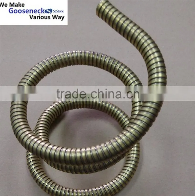 Stainless Steel & Brass gooseneck