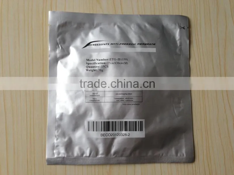 antifreeze membrane for cold lipolysis