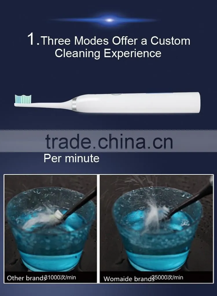 W10 Best Adult Home Use Soft Bristle Toothbrush in Teeth Whitening Customized Package