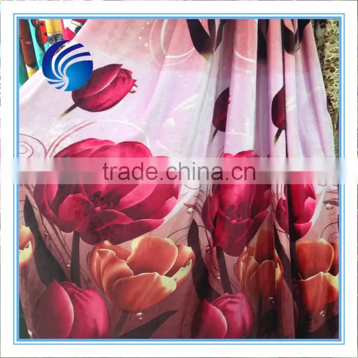 100% Polyester vellu blanket