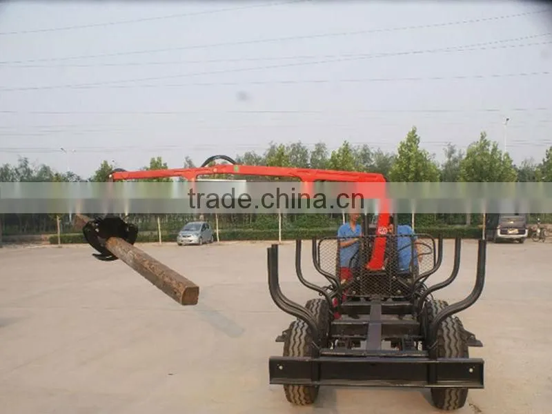 8 ton tipping trailer with digger for sale