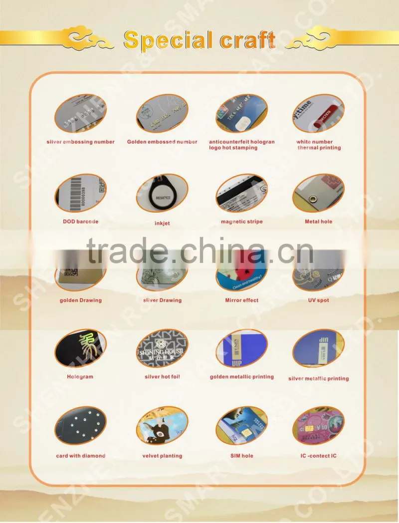Best price Copper color classic metal magnetic cad for business