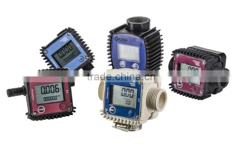 0-120LPM plastic turbine flow meter