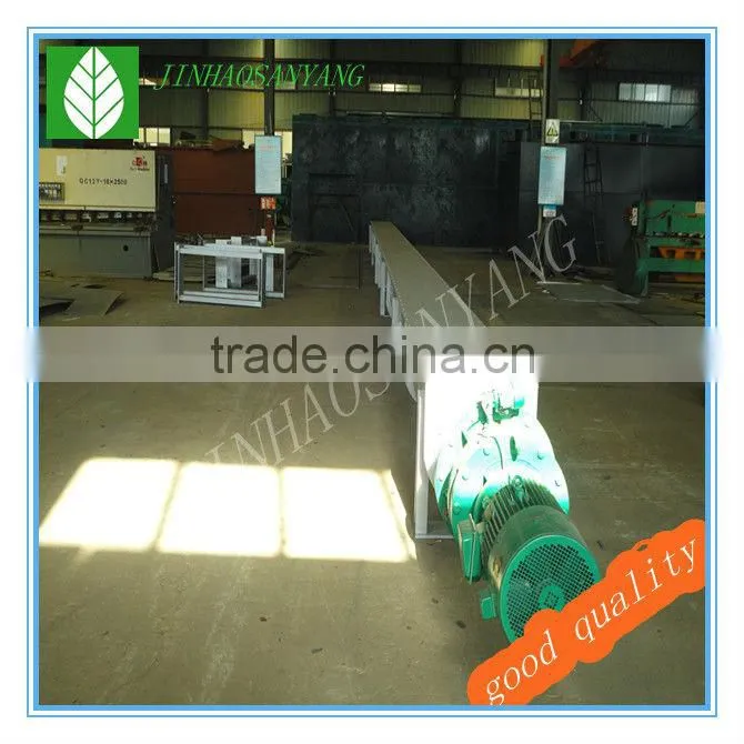 Sewage treatment shaftless screw conveyor