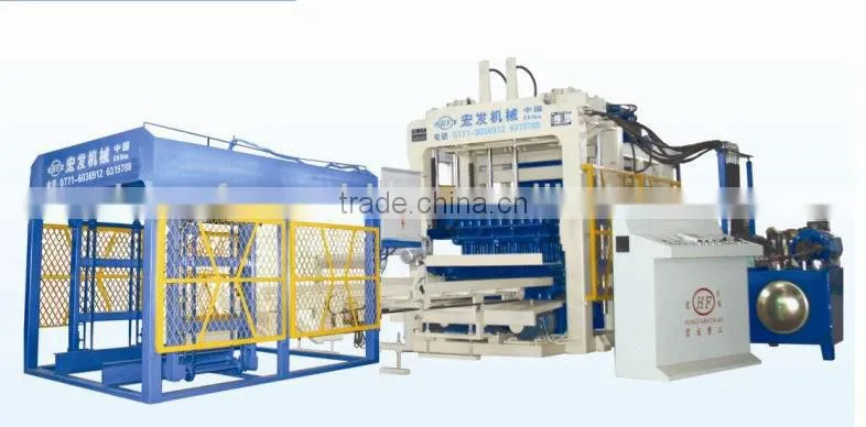 QT12-15 Hot sale concrete block machinery /block making plant / cement brick machine / cement hollow brick making machine