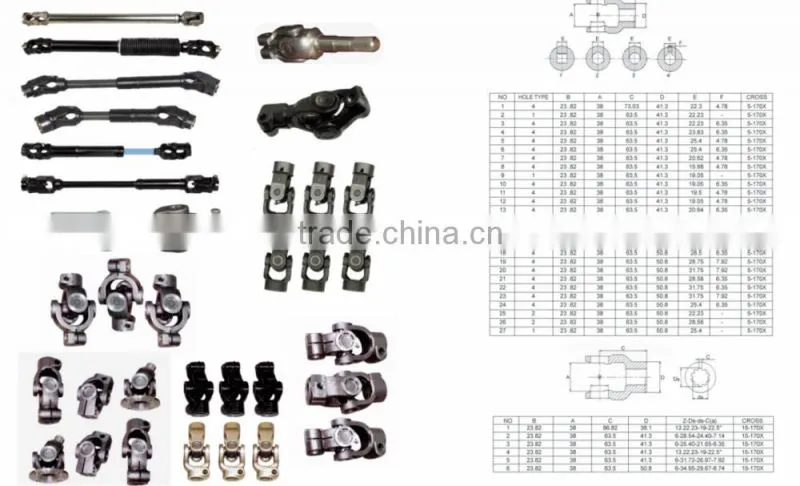 shaft connector /U-JOINT ASSEMBLIES with CE Certificated