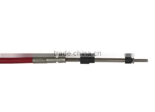 Marine use HDPE Red color push pull cable