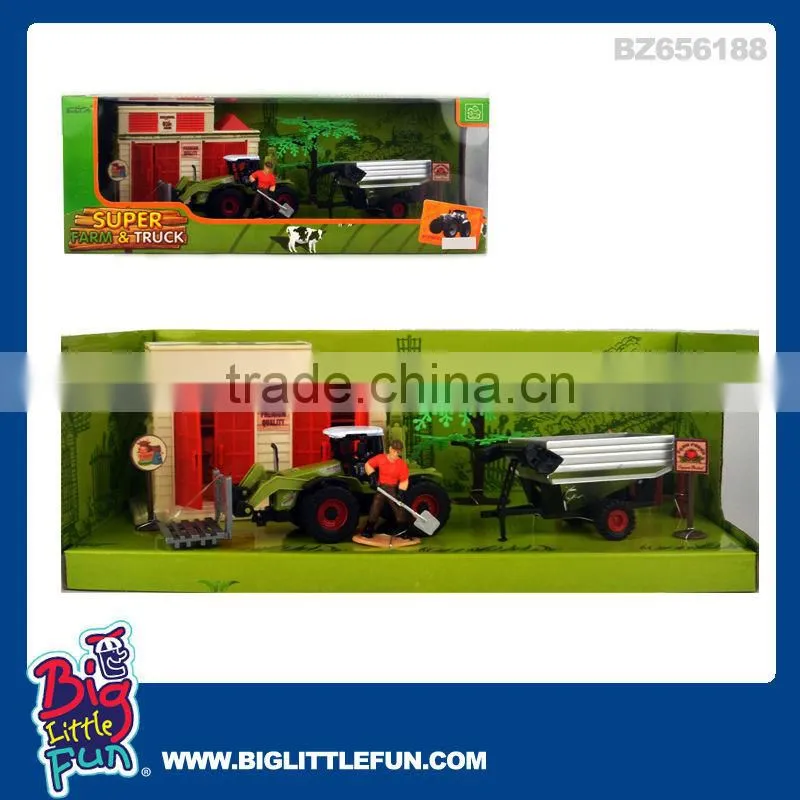 Sliding farm toys,farm tractor toys set