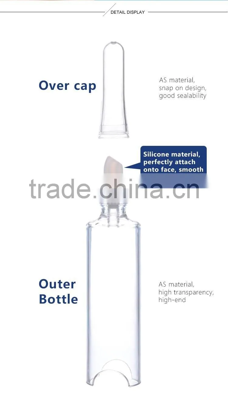 Eye care bottle eye cream mini 5ml acrylic bottle