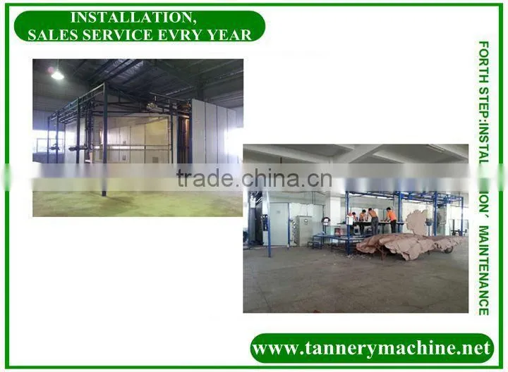 Tannery machine manufacture toggle 1200mm work size 30m