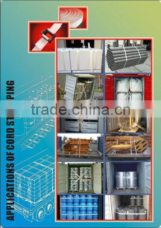 pet pp glass fibre strapping machine