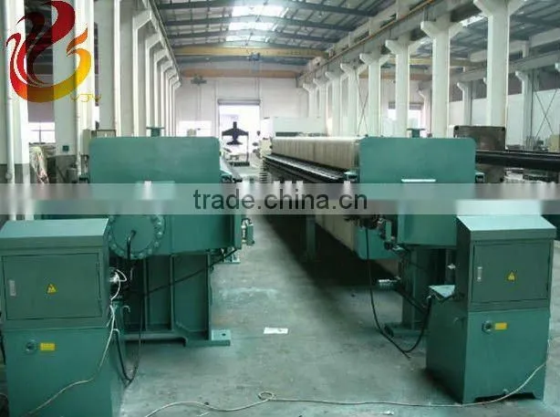 Plastic hydraulic filter press